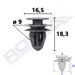 spinka tapicerska B19145
