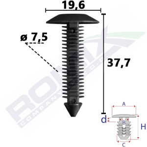 spinka tapicerska B22042