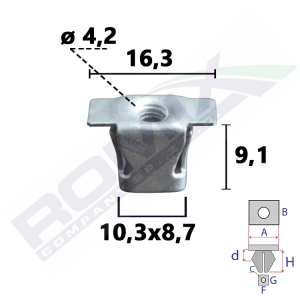 gniazdo montażowe C70375