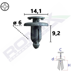 kołek rozporowy B25274