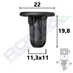 kostka montażowa C80163