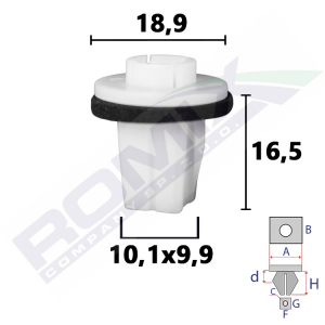 kostka montażowa C80173