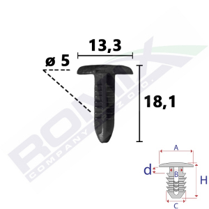 spinka tapicerska B22153