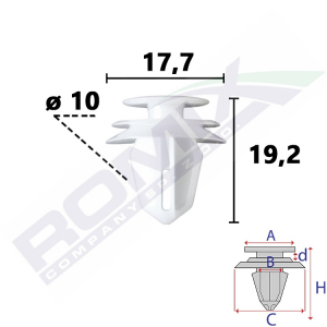 spinka tapicerska C80135