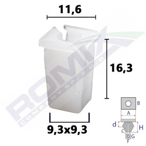 kostka montażowa 15280