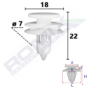spinka tapicerska B19628