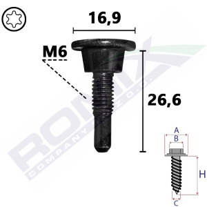 śruba mocująca 45807