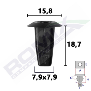 kostka montażowa A15514