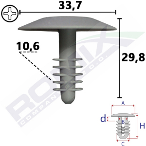 spinka tapicerska A14997